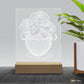 Laser Engraving 3D Flower Pot